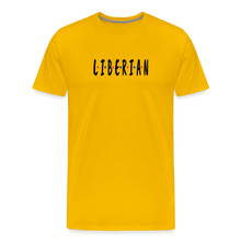 Load image into Gallery viewer, L.I.B.E.R.I.A.N UNISEX SHIRT - sun yellow
