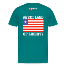 Load image into Gallery viewer, LIBERIA (SWEET LAND) SHIRT - teal