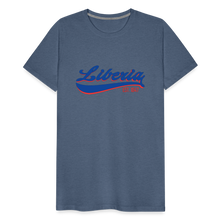 Load image into Gallery viewer, LIBERIA (SWEET LAND) SHIRT - heather blue