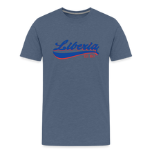 Load image into Gallery viewer, LIBERIA (SWEET LAND) SHIRT - heather blue
