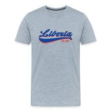 Load image into Gallery viewer, LIBERIA (SWEET LAND) SHIRT - heather ice blue