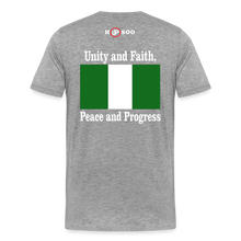 Load image into Gallery viewer, Nigeria patriot shirt - heather gray