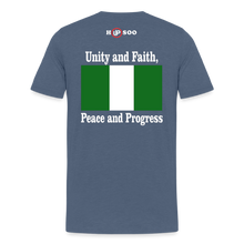 Load image into Gallery viewer, Nigeria patriot shirt - heather blue