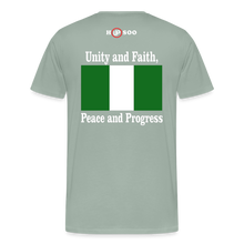 Load image into Gallery viewer, Nigeria patriot shirt - steel green