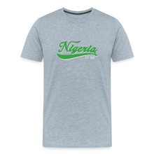 Load image into Gallery viewer, Nigeria patriot shirt - heather ice blue